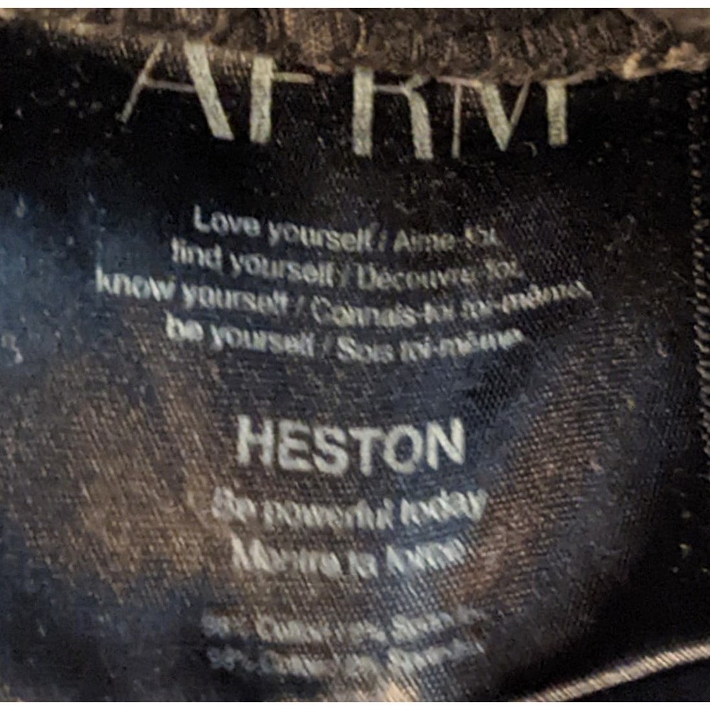 AFRM Womens Heston Distressed High Waist Straight Leg Jeans Size 27 Black NWT - Picture 6 of 6